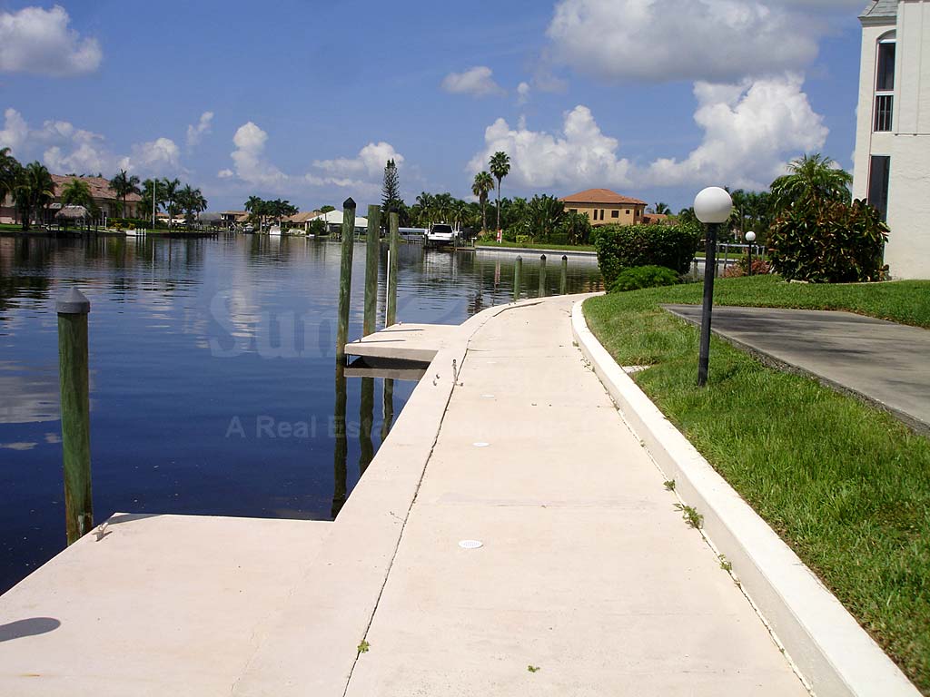 View Down the Canal From Bimini Place